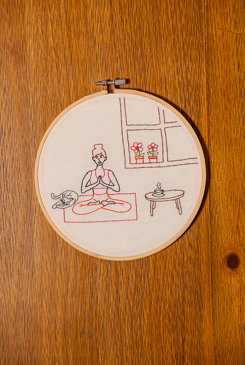 Bordado Livre Meditação